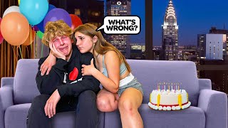 CRYING ON MY BIRTHDAY!! **PRANK** |Lev Cameron