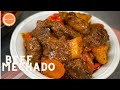Beef mechado recipe  beef stew  mechadong baka  easy to follow recipe