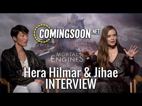 MORTAL ENGINES | Hera Hilmar &amp; Jihae Interview