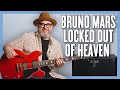 Bruno Mars Locked Out of Heaven Guitar Lesson   Tutorial