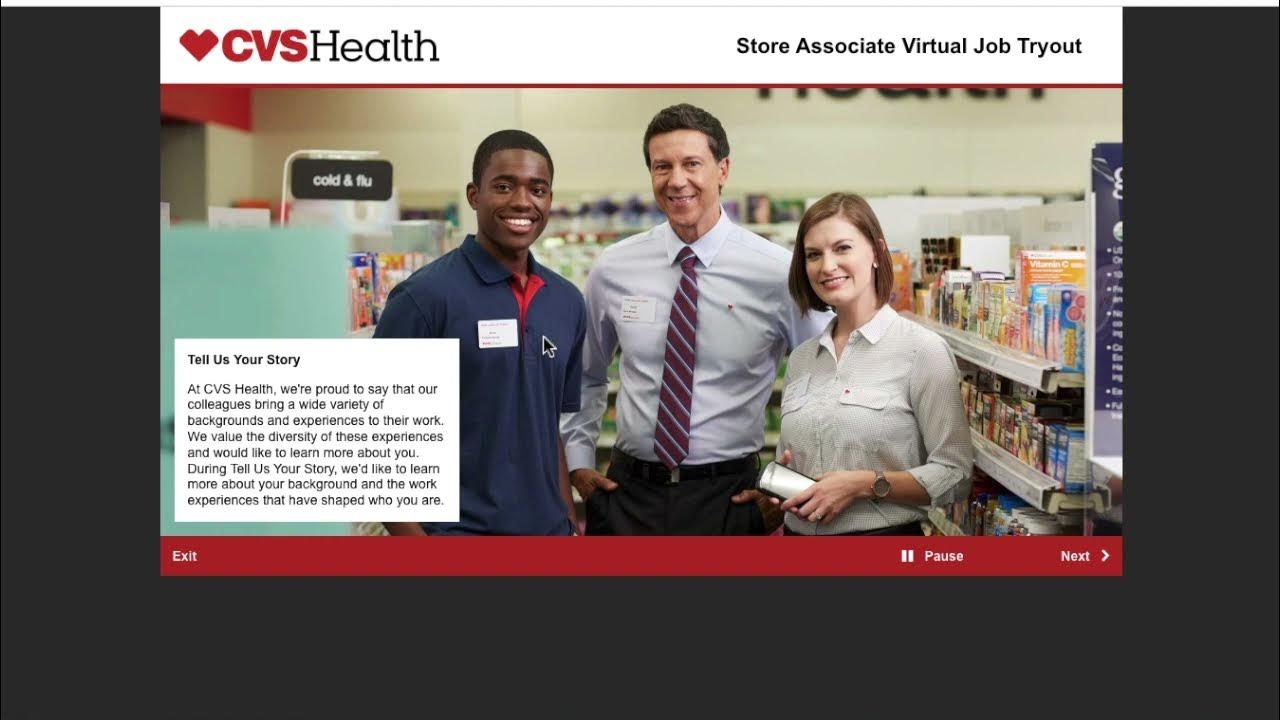 NEW CVS Virtual Job Tryout Assessment Test and my Answers YouTube