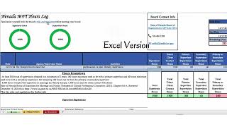 Nevada MFT Clinical Hours Tracker screenshot 4