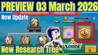 Lords Mobile – 03 March 2026 Update: packs, monsters & more! New Research Tree Guild Duel screenshot 5