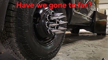 How to install spike lug nuts on 8 lug wheels