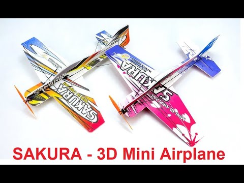 SAKURA - 3D Mini - Smallest Airplane