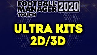 Football Manager 2020 Touch ( ULTRA PACK KITS 2D/3D ) Passo Passo.