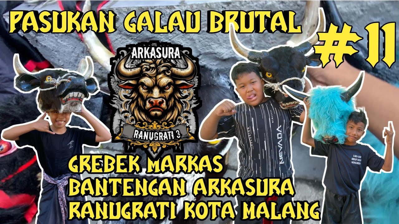 PASUKAN GALAU BRUTAL !!! GREBEK MARKAS BANTENGAN ARKASURA WARENG KOTA MALANG. #11