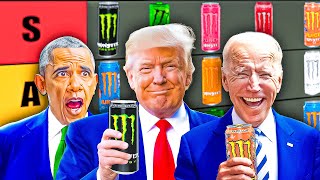 Ranking Showdown: US Presidents Go Head-to-Head on MONSTER ENERGY | Epic Tier List