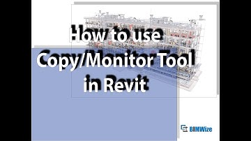 How to use Copy and Monitor tool in Revit