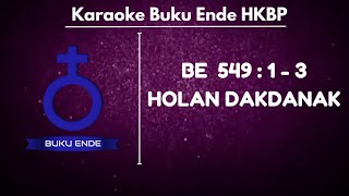BUKU ENDE | BE HKBP 549 : 1 - 3 