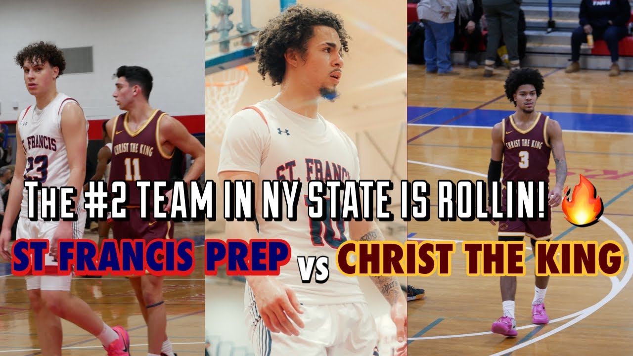 St Francis Prep Vs Christ The King (1/21/25) - YouTube