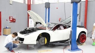 Liberty Walk 458 build TimeLapse by Patrick3331 @SimonMotorSportDubai