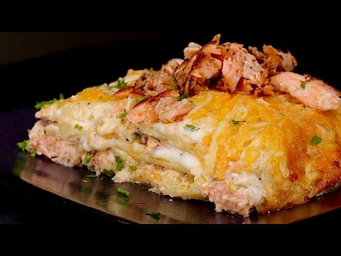 Video: How To Make Salmon Lasagna