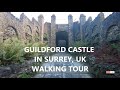 Guildford Castle in Surrey, UK Walking Tour