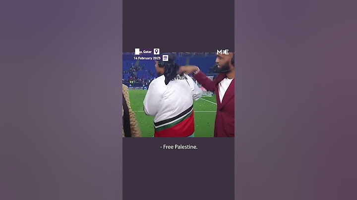 British YouTuber Chunkz wears ‘Free Palestine’ shirt at football match