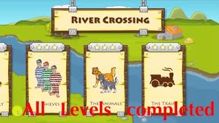 River Crossing:Logic Puzzles [All stages with 3 stars] screenshot 1