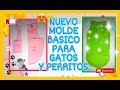 MOLDE BÁSICO - PARA GATOS ( MOLDES GRATIS )