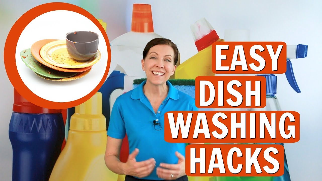 Easy Dish Cleaning Hacks When You Hate to Wash Dishes! YouTube