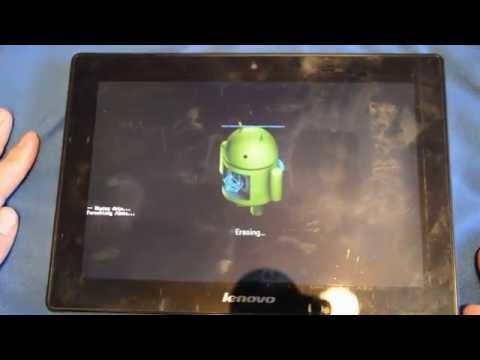 hard reset - lenovo s6000, remove security password