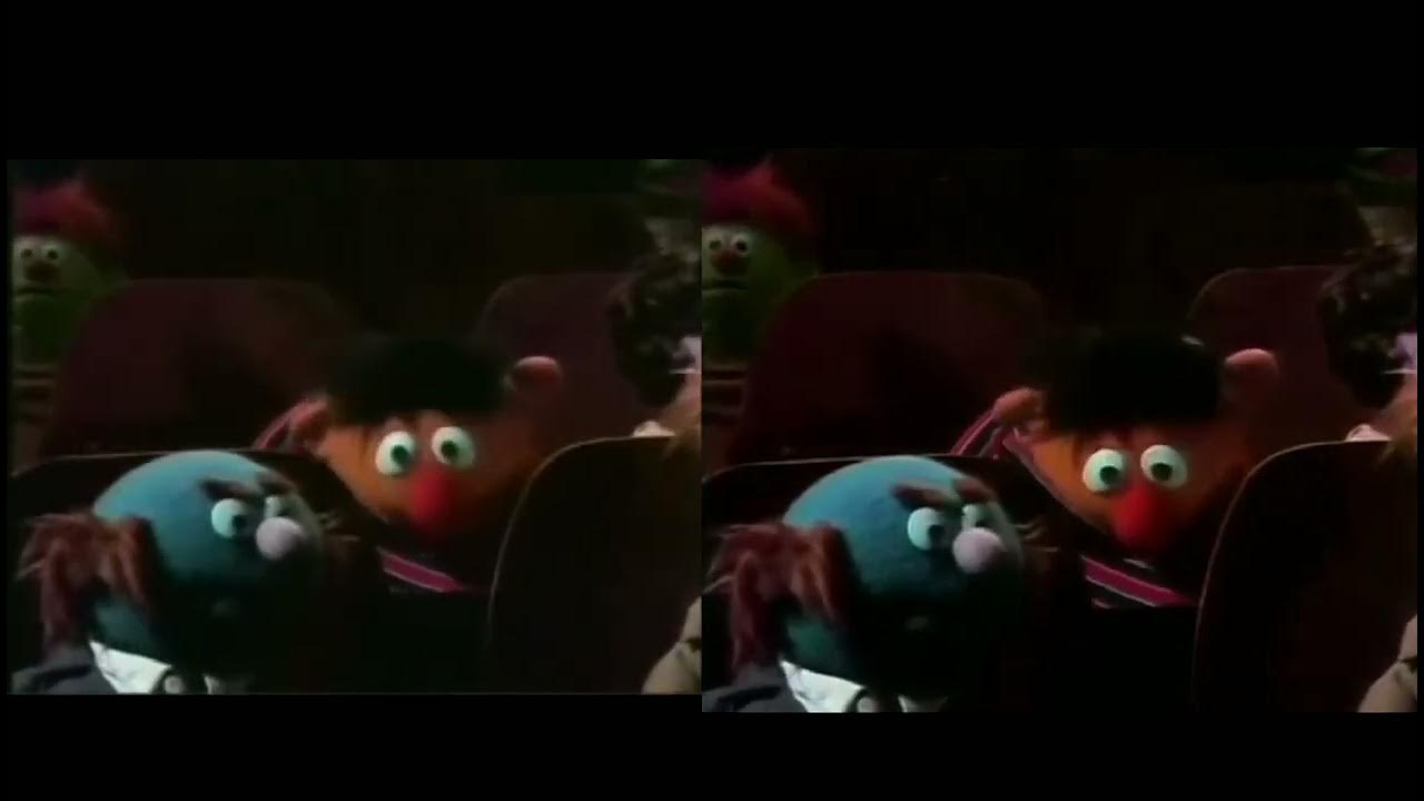 Sesame Street Ernie and Bert At the Movies Loud Snacks Comparison (Reversed Version) YouTube