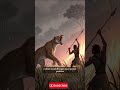 🦴 4 Million Years Ago: First Humans vs Giant Buffalo & Deadly Tiger 🐅🔥