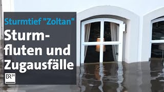 Sturmtief: "Zoltan" wirbelt durch Deutschland | BR24