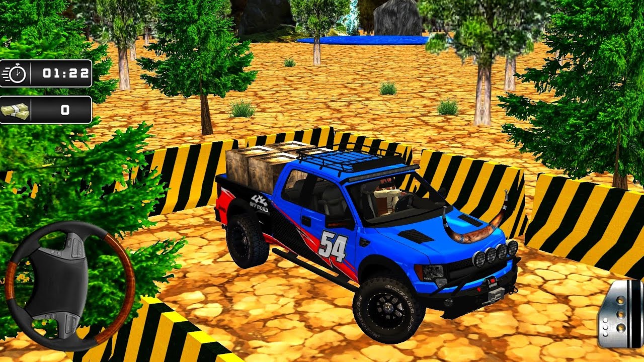 Offroad jeep cargo simulator - 4x4 SUV Hii climb drivers Best. 