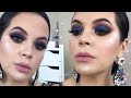 Maquillaje Ahumado Azul Fácil De Realizar | Angela Garza