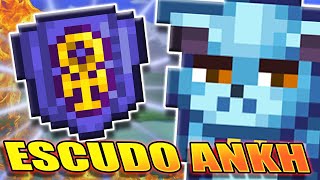 COMO CRAFTEAR EL ESCUDO DE CRUZ ANSATA o ESCUDO ANKH EN TERRARIA 1.4 LO MAS RAPIDO POSIBLE