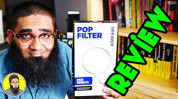 NEEWER Pop Filter (Red) Unboxing & Review + Audio Test!