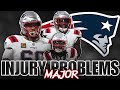 3 Patriots Players OUT FOR THE SEASON with Injuries Piling Up