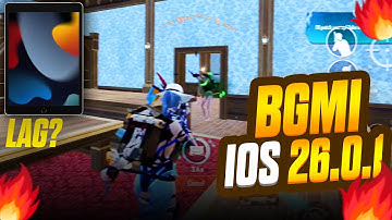 🔥Ipad 9th Gen iOS 26.0.1 BGMI Test | Lag? Heat? | Should You Update? | Must Watch Ipad Gamers |
