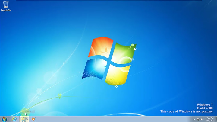 Hướng dẫn active win 7 by phone