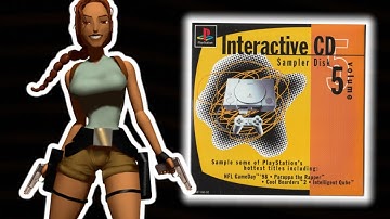 PS1 Demo – Interactive CD Sampler Disk Volume 5 | Tomb Raider II: Starring Lara Croft