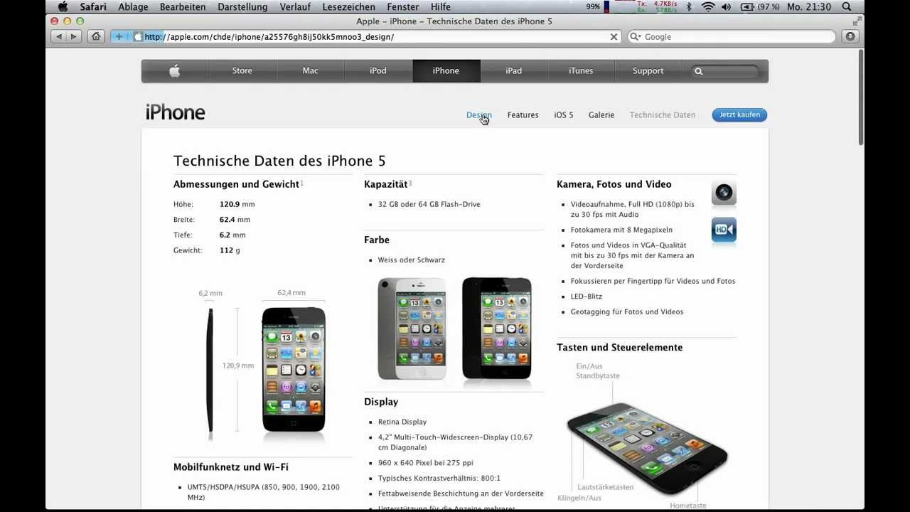 L\'iPhone 5 dévoilé.