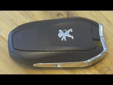 EASY - Peugeot Key Fob Battery Replacement - DIY