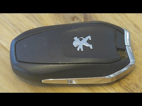 EASY – Peugeot Key Fob Battery Replacement – DIY
