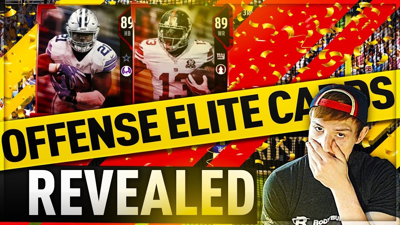TOP FIVE BEST OFFENSIVE MADDEN 18 CARDS - MADDEN ULTIMATE TEAM 18