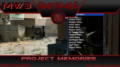 Mod Menu | Project Memories | Mw3