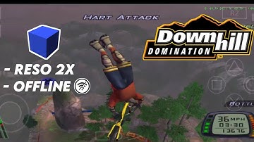 Downhill Domination Aethersx2 (Android) Gameplay + Settings