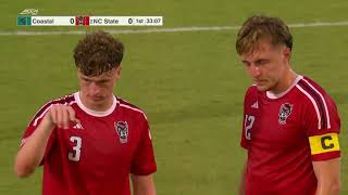 Coastal Carolina vs. NC State Full Match Replay | 2026 ACC Men's Soccer