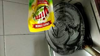 Iron chapathi pan cleaning : first heat the and pour lemon juice rub
with adding some amount of water occasionally, repeat this process
until d...