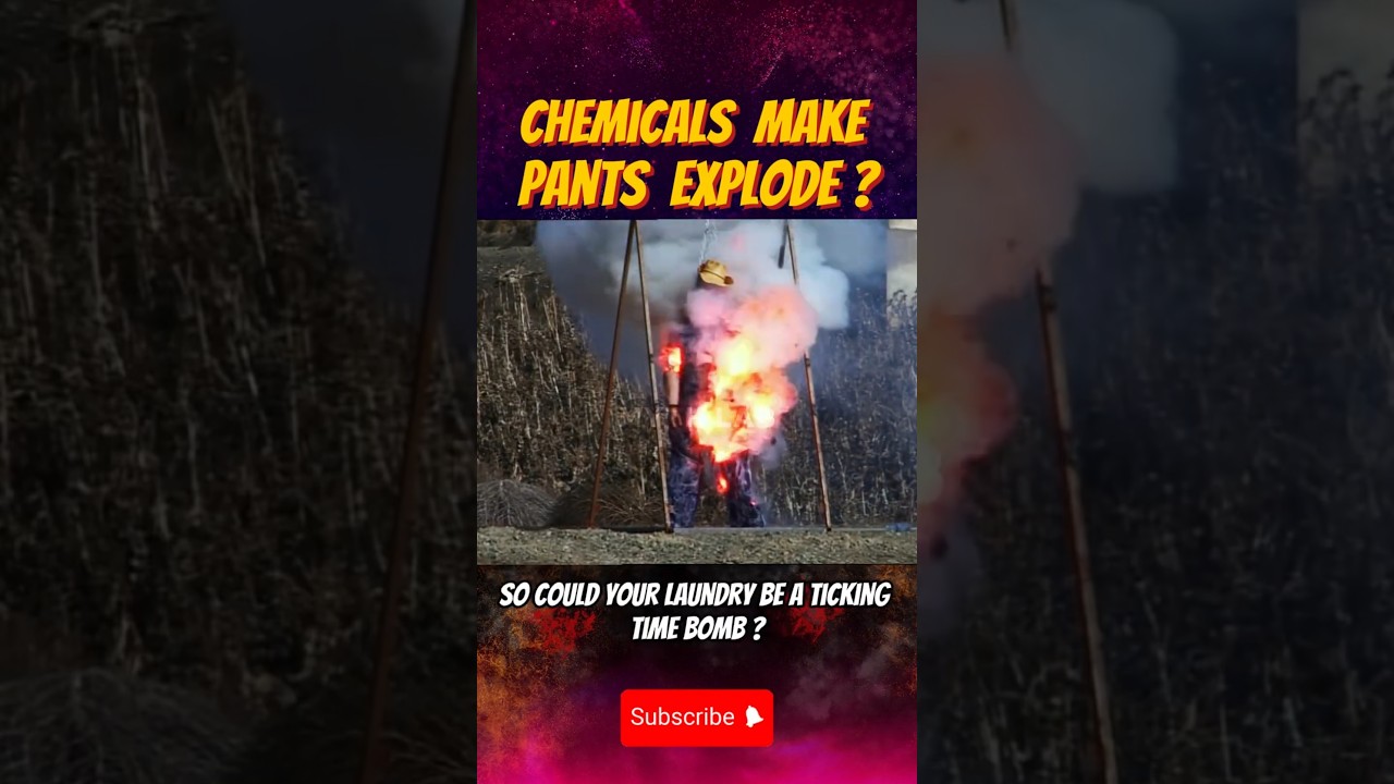 CHEMICALS make PANTS EXPLODE ⁉️🧪👖💥 