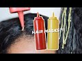 DIY HAIR MASK FOR DANDRUFF, GROWTH & DRY HAIR // 3 Recipes Inside!