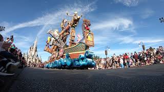 Disney World Magic Kingdom Festival of Fantasy Parade Timelapse