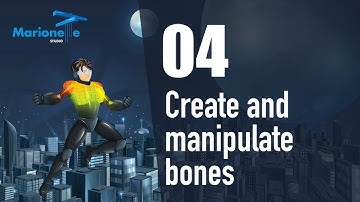 MarionetteStudio Tutorial 04 | Create and manipulate bones