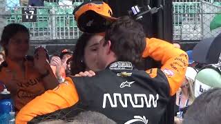 Pato O'Ward emotions raw and real after 2nd place finish in 108th Indy 500