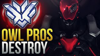 PROS DESTROY IN OVERWATCH LEAGUE - Overwatch Montage