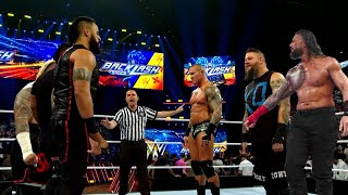 Roman Reigns is back with Randy Orton and Kevin Owenst vs Solo Sikoa Tama Tonga and Tonga Loa 2024