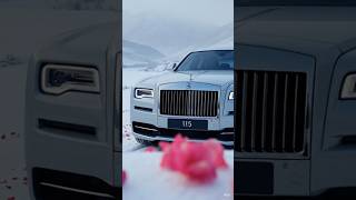 “Luxury Meets Frozen Silence ❄️ Rolls Royce in a Snow Valley”